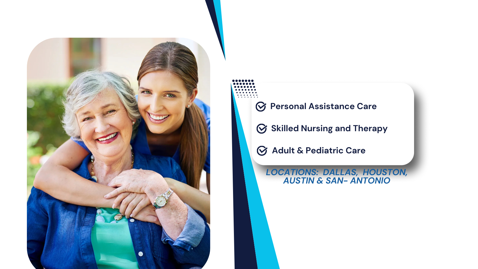 Compassionate home healthcare services in Texas